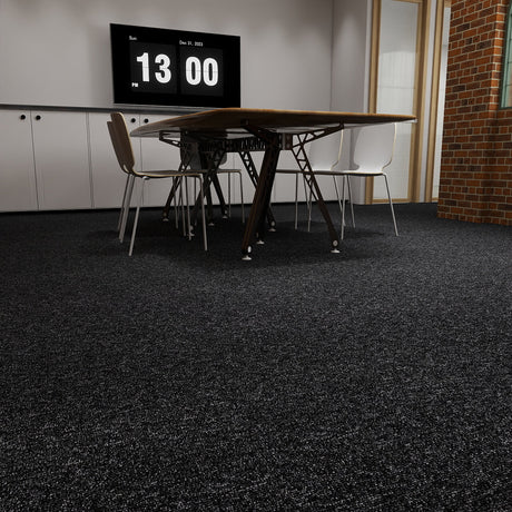 Nouveau Connections 2.0 Black Carpet Tiles - DCTUK